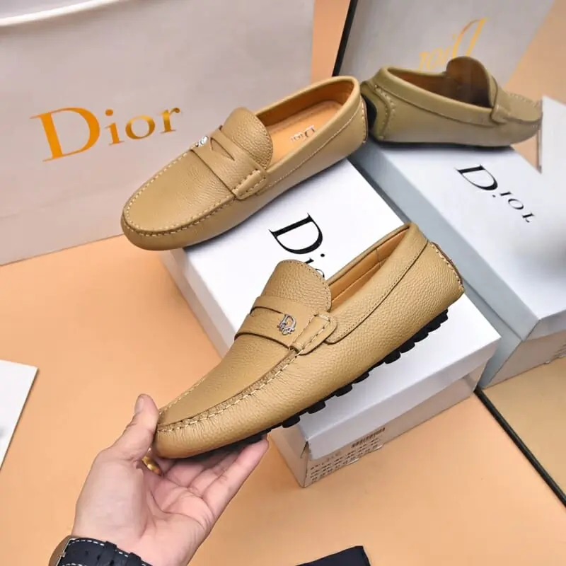 christian dior cuir chaussures pour homme s_12443103